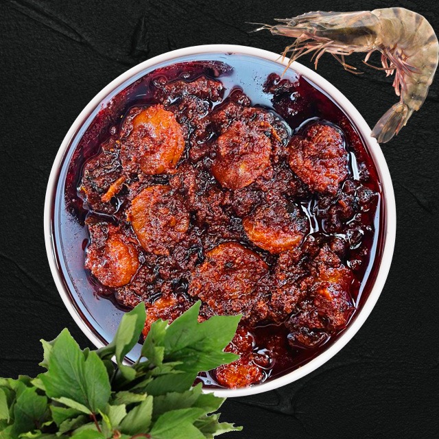 Gongura-Prawns